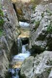Les gorges de la Fou - L'eau prend parfois des reflets dorés.