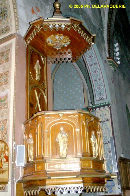 Eglise Sainte-Eulalie de Millas - Chaire