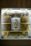 Eglise Sainte-Eulalie de Millas - Ancien retable du Rosaire. Huile sur Bois. 8 Tableaux -1632.