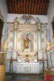 Eglise Notre-Dame de Néfiach - Chapelle du Rosaire milieu XVIIIe.