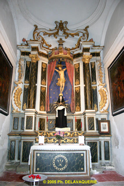 Eglise Notre-Dame de Néfiach - Chapelle de la Sanch milieu XVIIIe.