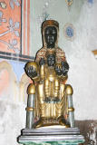 Eglise Saint Pierre de Prades - Chapelle Saint Louis de Gonzague : Vierge noire.