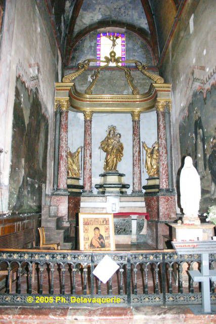 Eglise Saint Pierre de Prades - Chapelle du rosaire.