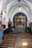 Eglise Saint André de Rivesaltes - La Nef Vue De La Tribune. La VoÛTe Sous Arcs Doubleaux Et CroisÉEs D'ogives.