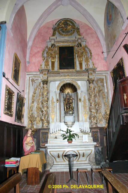 Eglise Saint André de Rivesaltes - Chapelle Notre-Dame du Mont Carmel (XVIIIe).