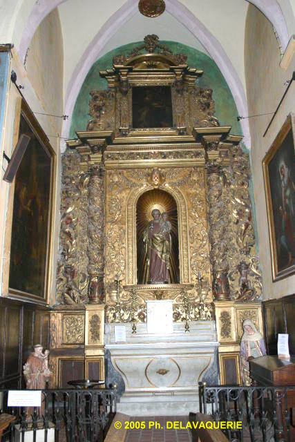 Eglise Saint André de Rivesaltes - Chapelle Saint Joseph (XVIIIe).
