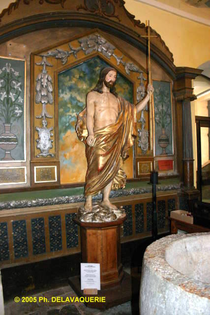 Eglise Saint André de Rivesaltes - Retable de la Résurrection (XIXe).