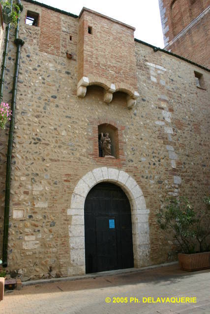 Eglise Saint André de Rivesaltes - Porte Saint André.