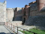Forteresse de Salses - Extérieur de la forteresse : Entrée 3eme niveau de protection (pont-levis).