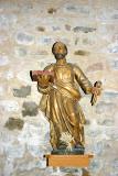 Prieuré de la Salvetat de St Féliu d'Amont - Statue de Saint Pierre.