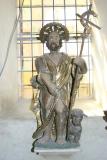 Prieuré de la Salvetat de St Féliu d'Amont - Statue.