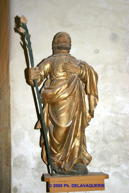 Prieuré de la Salvetat de St Féliu d'Amont - Statue.