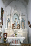 Eglise Saint André de St Féliu d'Avall - Chapelle de Notre Dame de Lourdes.