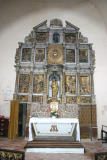 Eglise Saint André de St Féliu d'Avall - Chapelle du Rosaire : Retable du XVIIe.