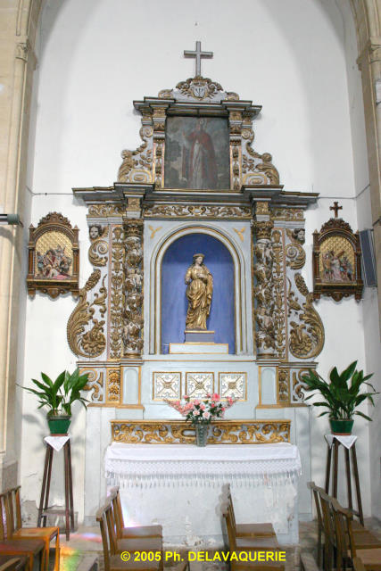 Eglise Saint André de St Féliu d'Avall - Chapelle.