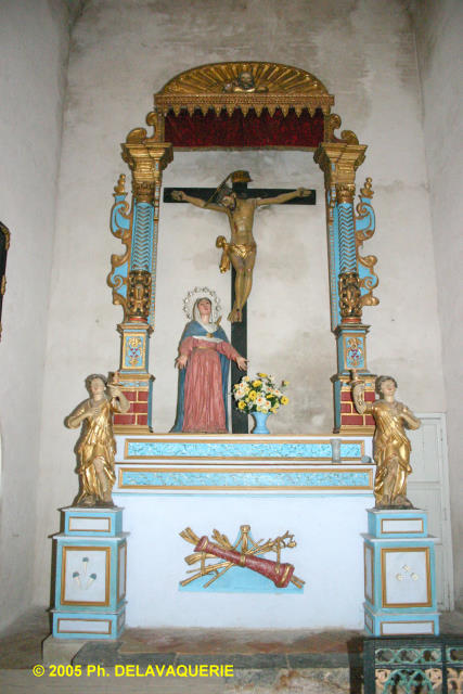Eglise Saint André de St Féliu d'Avall - Chapelle de la Passion du Christ.