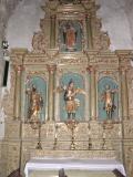 Le linteau de l'église de Saint-Genis des Fontaines
