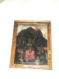 Eglise Saint-Michel de Saint-Genis des Fontaines - Tableau de le Vierge Noire de Montserrat (1644).