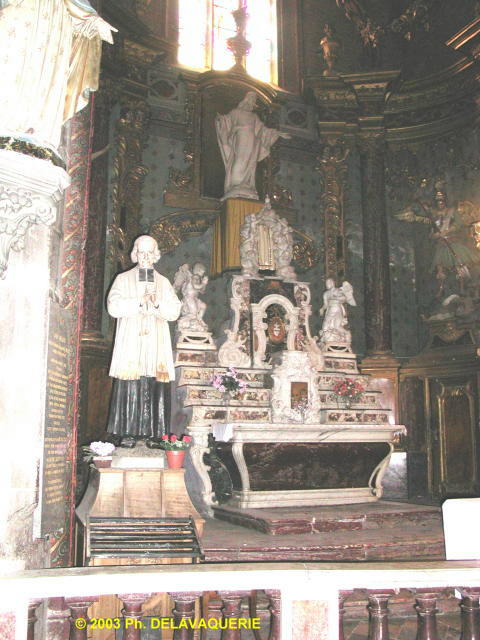 Saint Jean-Baptiste de Perpignan - Bras droit du trancept : Chapelle du Saint Sacrement, fin XVIIIè début XIXè