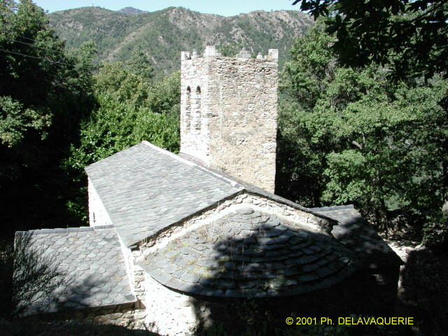 Saint-Martin du Canigou - Eglise dite "Saint-Martin-le-Vieux".