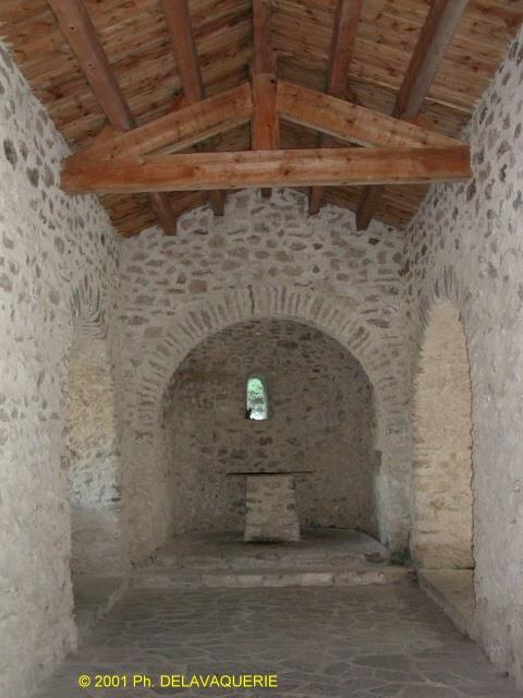 Saint-Martin du Canigou - Intérieur de Saint-Martin-le-Vieux.