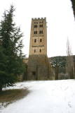 Saint-Michel de Cuxa - Vue extérieure : Clocher (le seul qui reste).