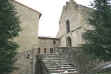 Saint-Michel de Cuxa - Vue extérieure : L'église.