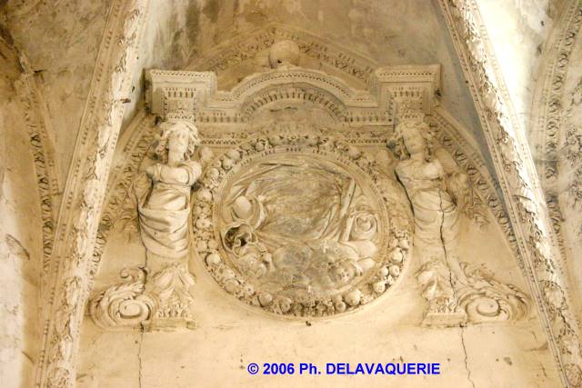 St-Paul de Fenouillet - Abside polygonale : une fresque.