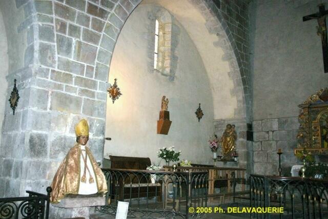 Eglise St-Jacques de Villefranche-de-Conflent - Chapelle latérale gauche.