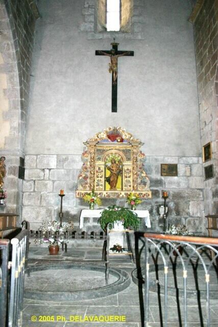 Eglise St-Jacques de Villefranche-de-Conflent - Abside.