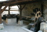 Villefranche-de-Conflent - Remparts : Bastion de la Reine. Une forge catalane dont le marteau est actionné par de l'eau.