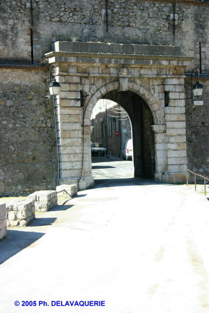 Villefranche-de-Conflent - Extérieur : Porte de France.