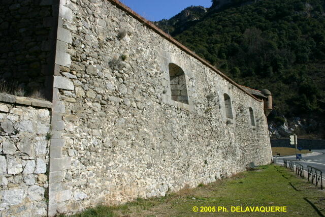 Villefranche-de-Conflent - Extérieur : Bastion de Corneilla.