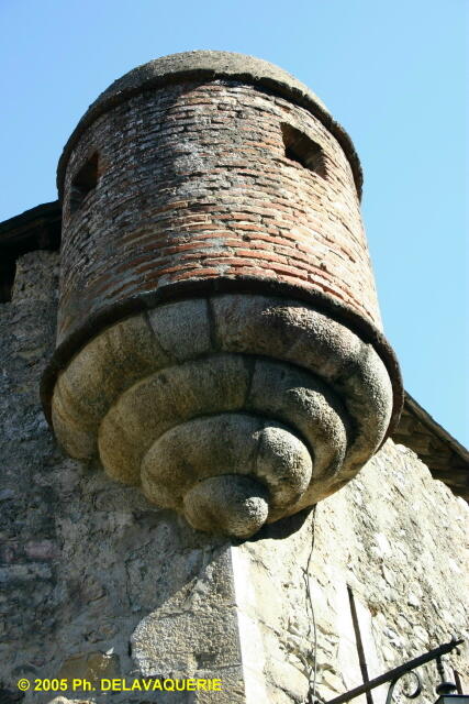 Villefranche-de-Conflent - Extérieur : Une échauguette.