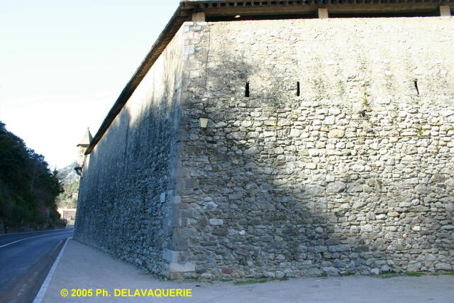 Villefranche-de-Conflent - Extérieur : Bastion de la Reine.