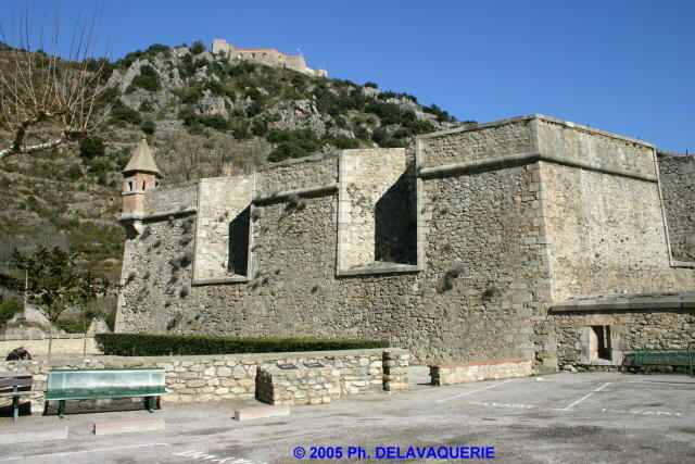 Villefranche-de-Conflent - Extérieur : Bastion du Roi.
