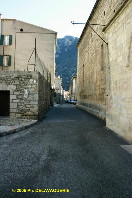 Villefranche-de-Conflent - Ville : Une des rue.