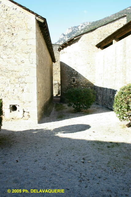 Villefranche-de-Conflent - Remparts : Bastion de la montagne (début de la visite des remparts).