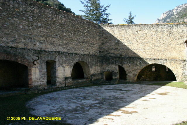Villefranche-de-Conflent - Remparts : Bastion de Corneilla.