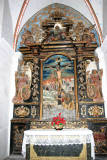 Eglise Saint Julien - Sainte Baselisse de Vina - Retable baroque du précieux sang (début du XVIIIe).