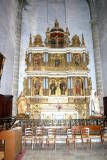 Eglise Saint Julien - Sainte Baselisse de Vina - Retable Majeur de l'ancienne église romane du XVIIe.