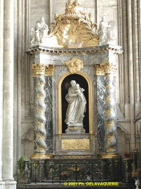 Cathédrale Notre-Dame d'Amiens - Retable.