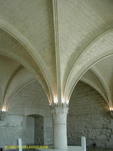 Abbaye de Maubuisson - L'Abbaye : Parloir.