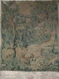 Abbaye de Royaumont - Anciennes cuisines : Songe de Jacob et scène animalière (fragment de tapisserie d'Audenarde du XVIIe siècle).