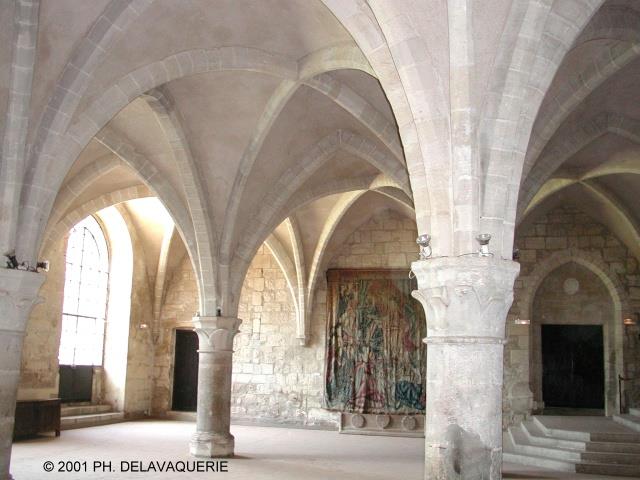 Abbaye de Royaumont - Anciennes cuisines.